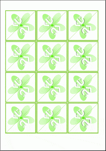 お食事会の席のクジ作り No.2: ツェツェの部屋