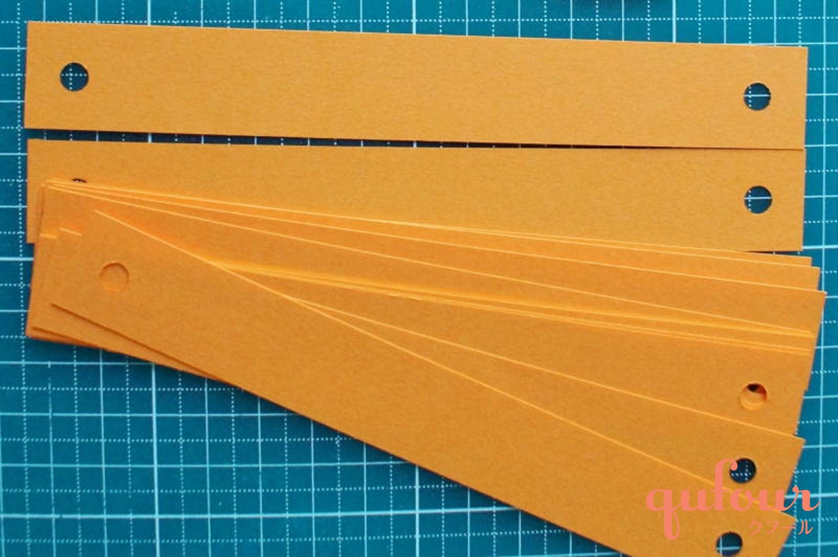 ハロウィンかぼちゃ 画用紙 立体TikTok