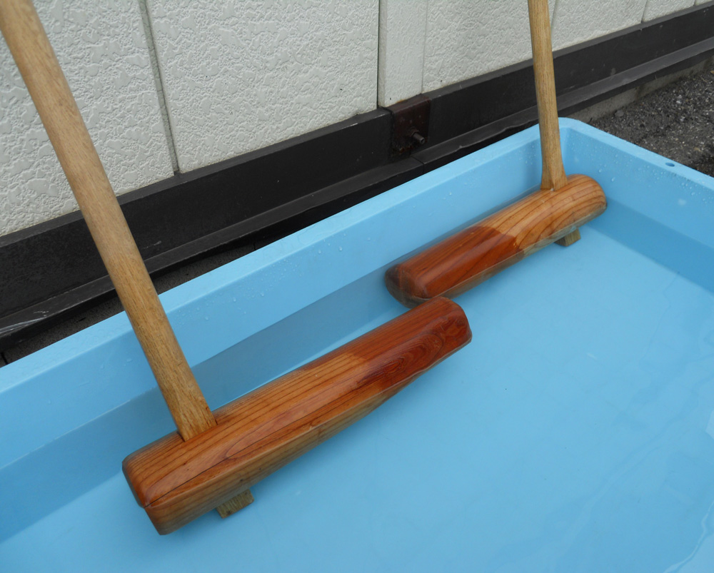 臼と杵でついた餅新関さとみの田舎ごはん