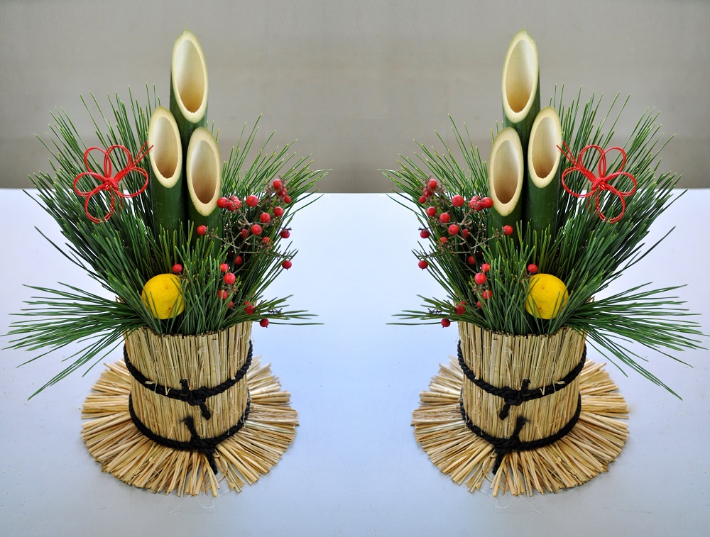 秀〆 門松 玄関 一対 150cm ２本組 造花 正月飾り正月飾り,門松,特大株式会社秀〆