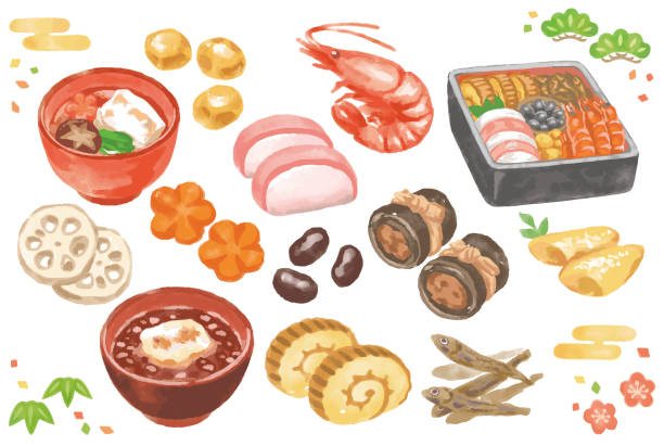 おせち料理 イラスト素材 イラスト素材6111493- フォトライブラリ