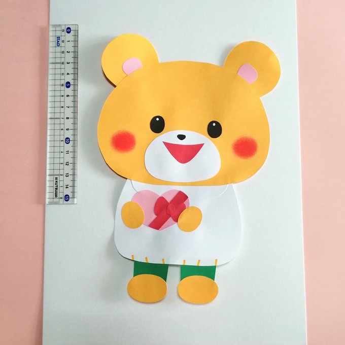 バレンタイン壁面制作TikTok