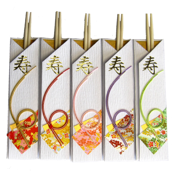 和風 着物の祝い箸袋 お正月・記念日 お色が選べる5枚セット カトラリー 封筒屋さん 通販 6076634Creema クリーマ