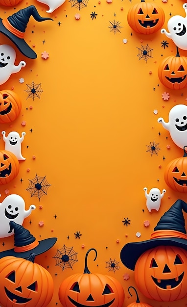 ハロウィン・ハロウィーン 背景イラストポスター・フライヤー文字スペースのイラスト素材FYI04954373ストックフォトのQlean Market キュリンマーケット