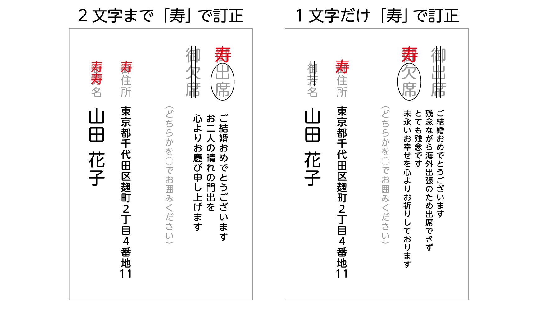 結婚式の招待状返信マナーはがきのまま手渡してOK？結婚式場の選び方