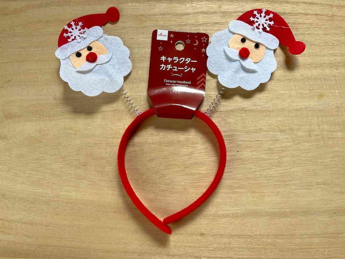 クリスマスの飾り付けも100均ダイソーのインテリアグッズで