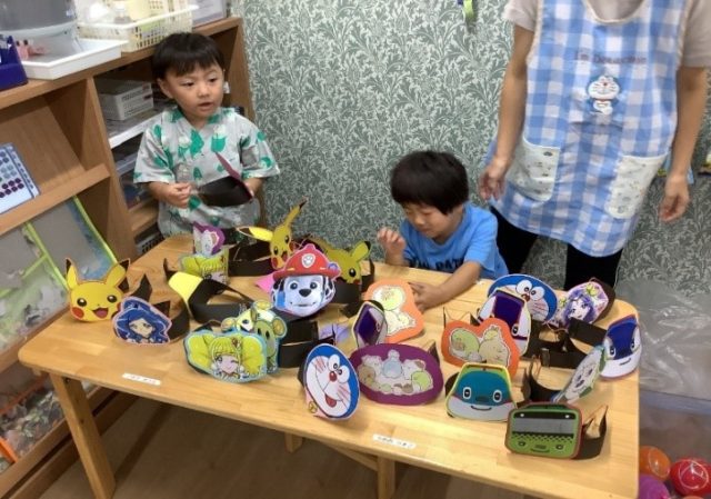 夏期保育がありましたのぞみ幼稚園