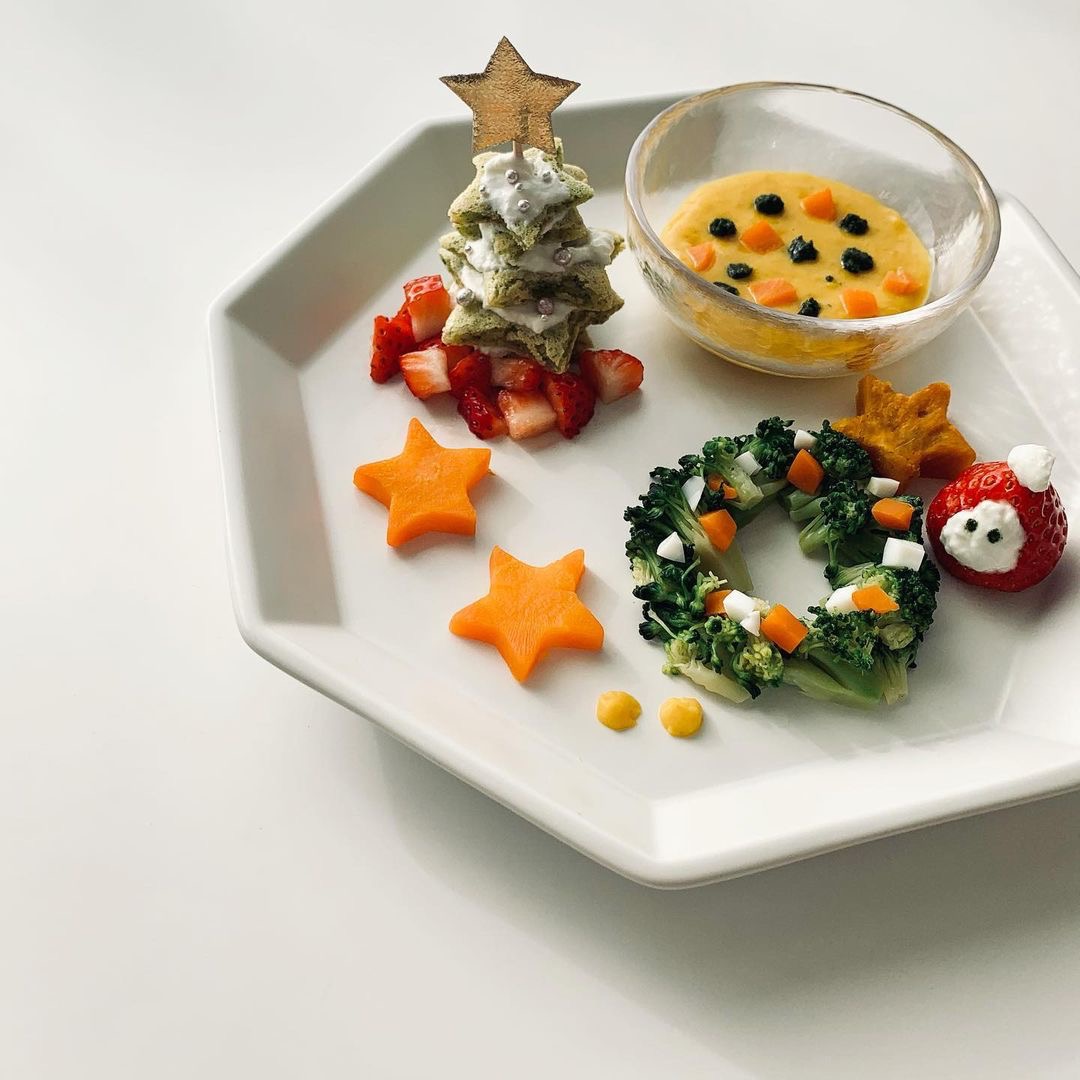 子供のクリスマス料理はワンプレートが喜ばれる！可愛い盛り付け方やアイデアご紹介色とりどり