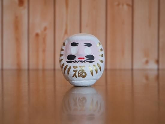 合格だるま 白1.0号 12cm深谷だるまオンラインストア