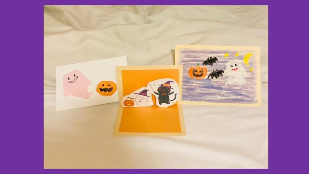 幼児も作れる♪手作りハロウィンカード「アート体験で能力アップ！」 - Chiik! チーク-乳幼児〜小学生までの知育・教育メディア