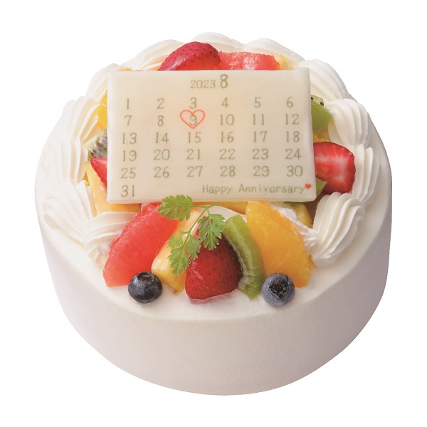 ◻︎丸型カレンダーセンイルケーキ 3号 選べる9色韓国誕生日お好きな日付とメッセージ♪RstyleCake.jp
