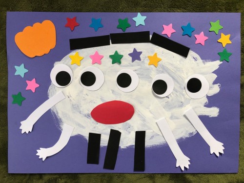 折り紙 ハンドメイド 壁面飾り メダル 恵方巻き 節分 0105