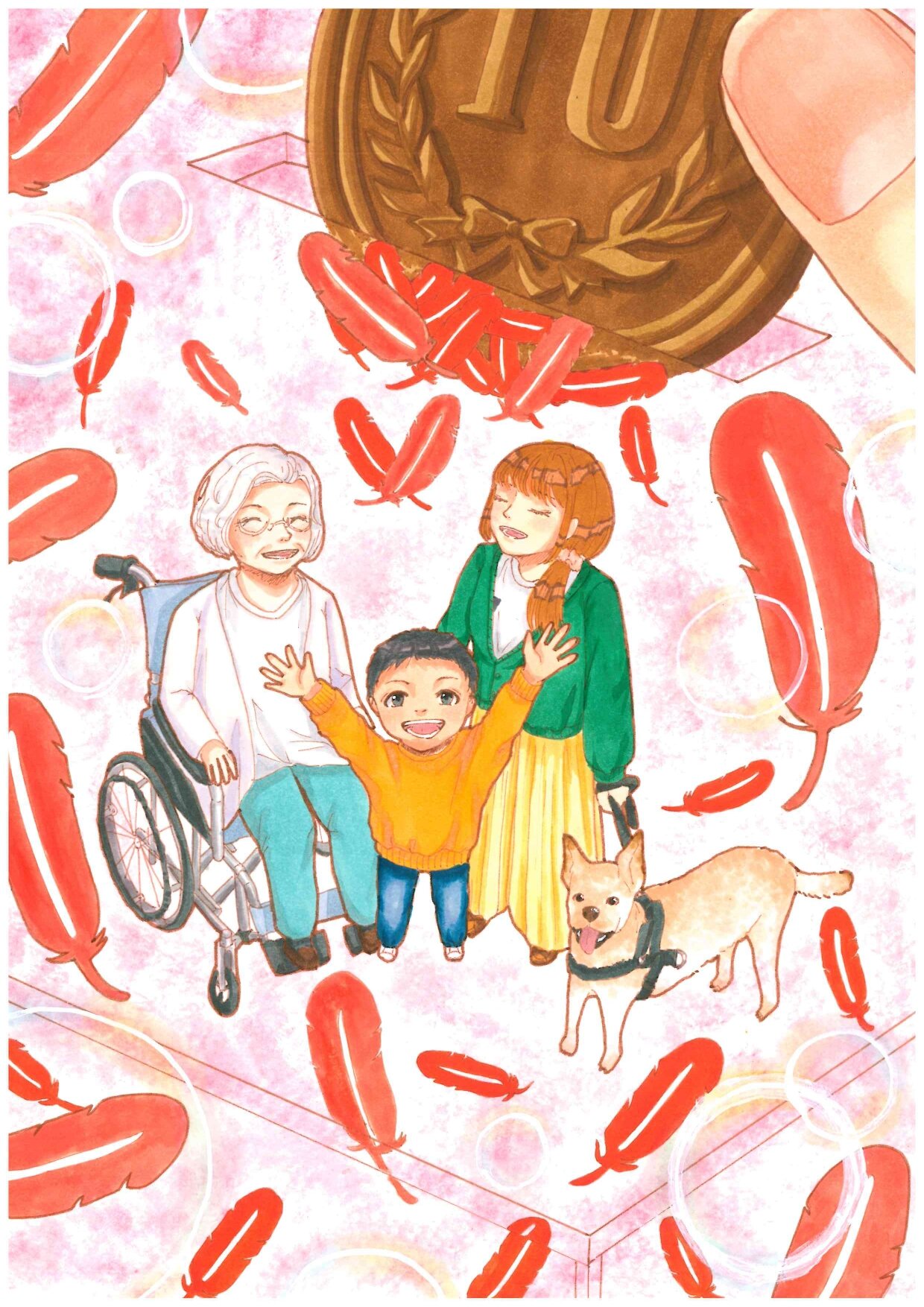 令和４年度「赤い羽根ポスターコンクール」入選者が決定！お知らせトピックス社 旭川市社会福祉協議会