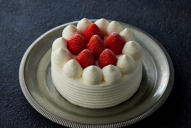 ホワイトクリスマスケーキ