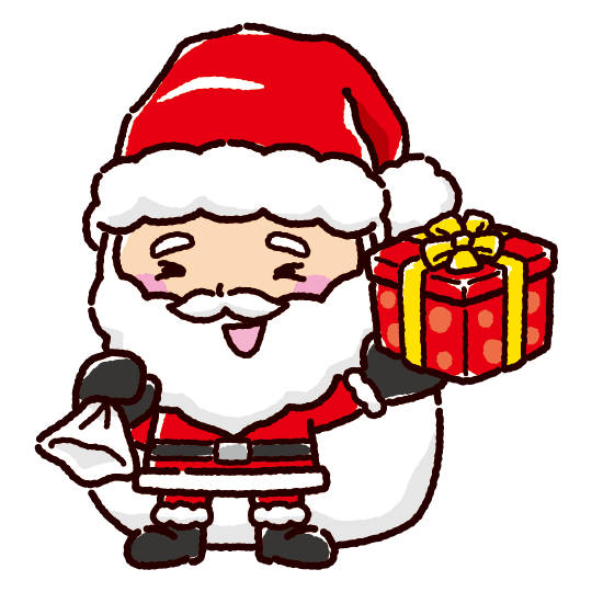 簡単！かわいい サンタの描き方How to draw santa