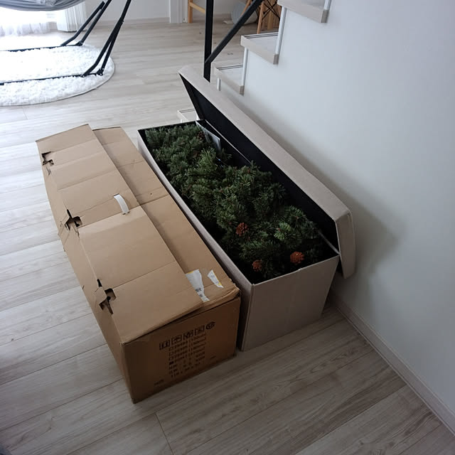 クリスマスツリー＆リース収納バッグ - 耐久性のあるプラスチック製、ホリデーデコレーション・アクセサリー用 、オーナメント収納、包装紙収納、ギフトラップ 収納、ツリー収納 - home & kitchen - Temu Japan