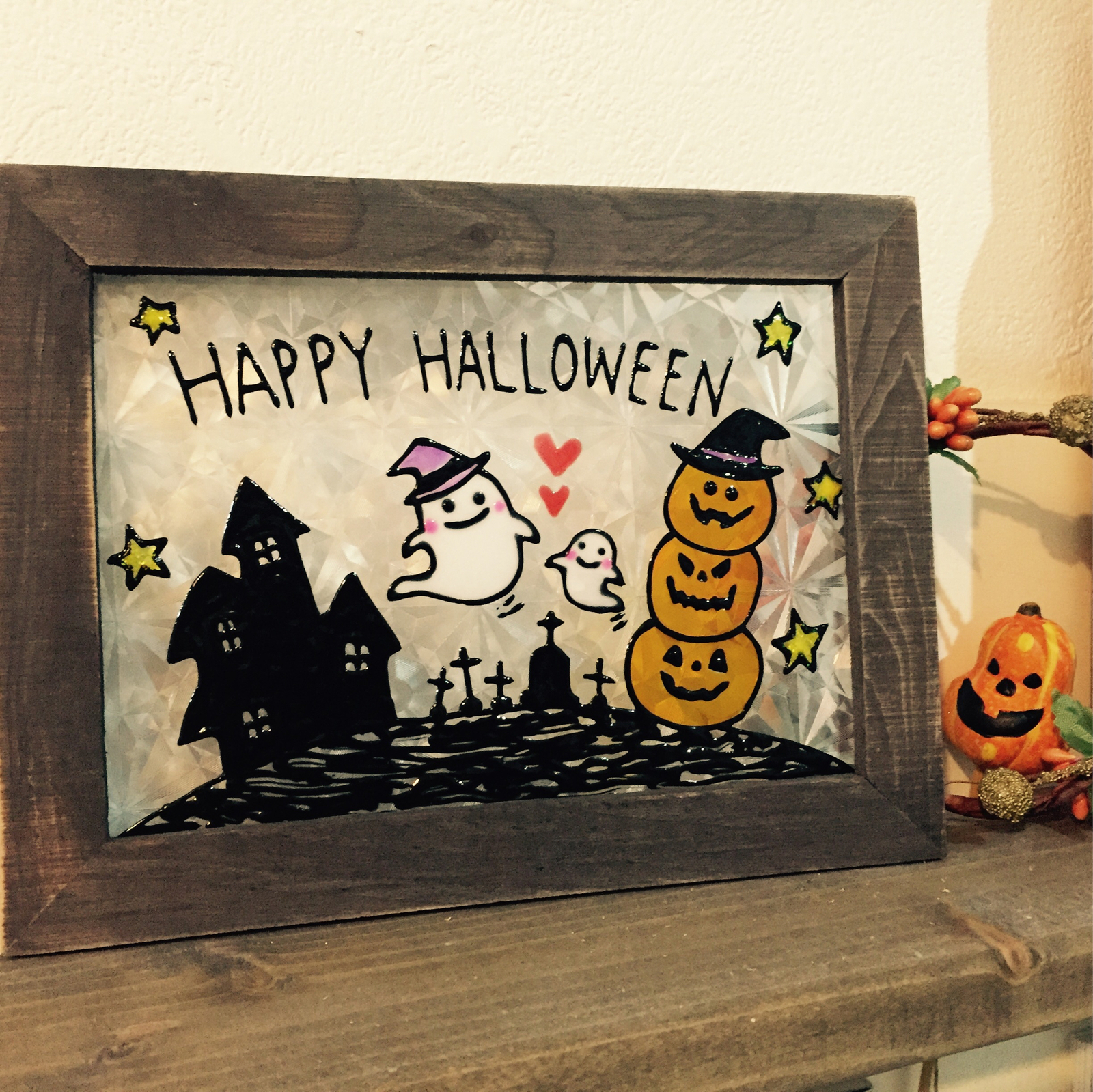 ステンドグラス風♡ハロウィン製作キット 6キットから - MAYU-KIDS GALLERYminne byGMOペパボ国内最大級のハンドメイド・手作り通販サイト