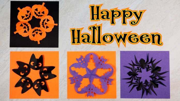 折り紙 ❦ハロウィン飾り❦ ハロウィンの折り紙の作り方Craftie Style