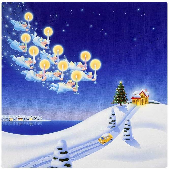 クリスマスの風景のイラスト素材・ベクター Image 64271299