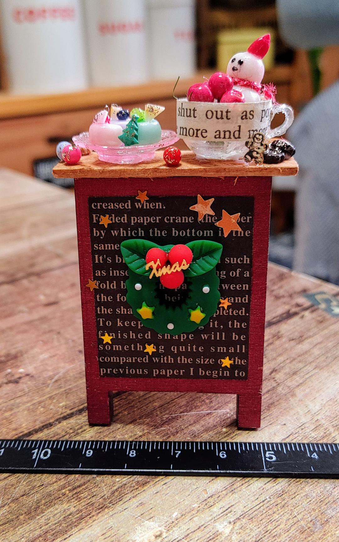 クリスマス🎄ハウス🎄暖炉のお部屋 🎄ツリー🎄ミニチュア🎄ドールハウス 🎄 - ruka25minne byGMOペパボ国内最大級のハンドメイド・手作り通販サイト