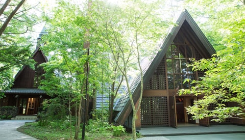 軽井沢高原教会の結婚式特徴と口コミをチェック ウエディングパーク