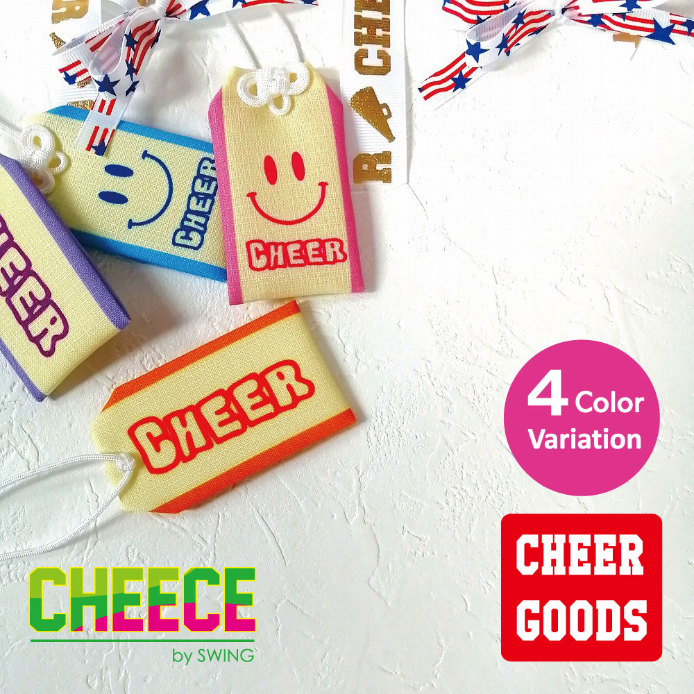 チア刺繍 お守り - MOEMOEA'S GALLERYminne byGMOペパボ 国内最大級のハンドメイド・手作り通販サイト