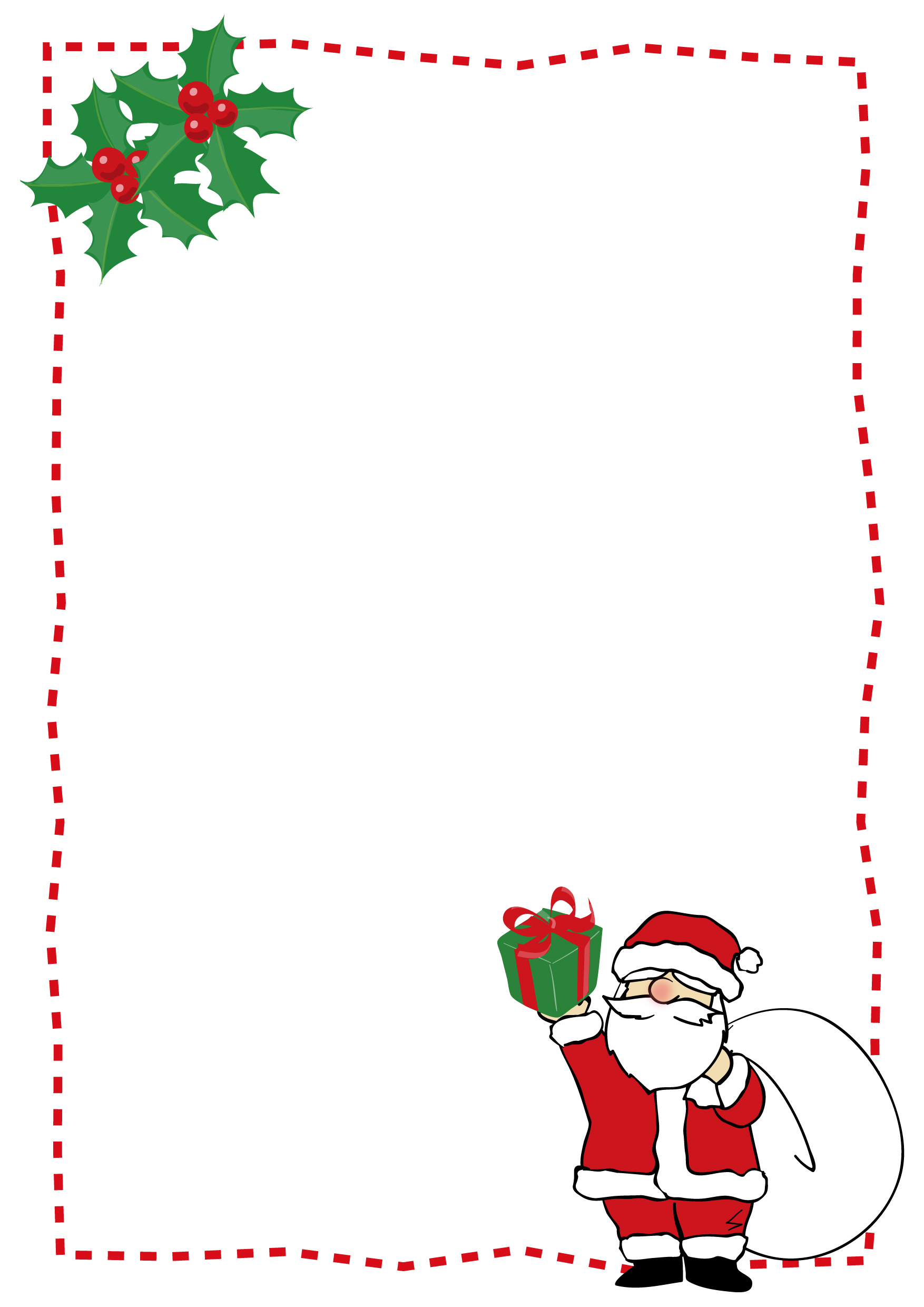 クリスマスカード2024テンプレート - ポストカード無料テンプレート 「イラストareira」 Free Postcard