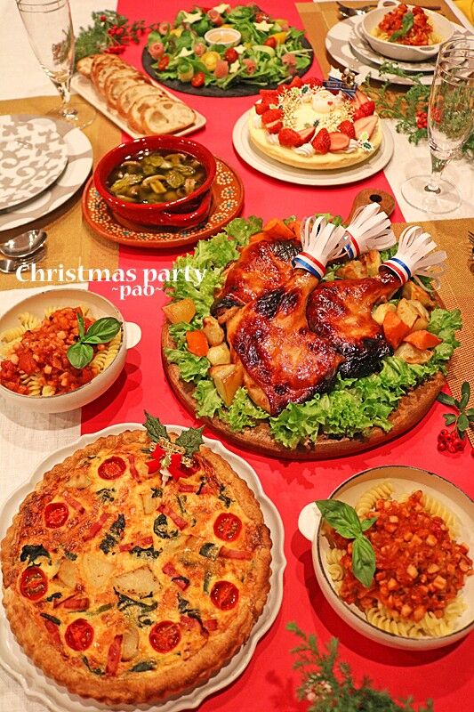 クリスマスパーティーレシピ16選簡単ローストチキンなど、定番メニューを手軽にHugKum はぐくむ