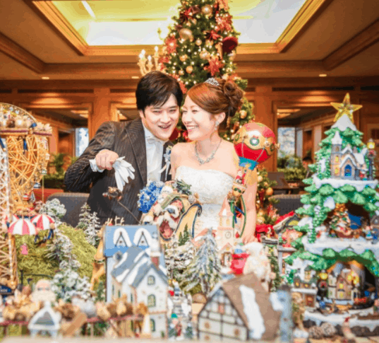 クリスマスウェディングのデコレーションアイデア！ガーランドフェア 横浜＆ハワイでオリジナルウェディング・結婚式・パーティプロデュース