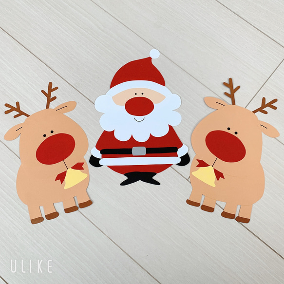 クリスマス壁面 壁面飾り 冬 ☆特大壁面飾り☆クリスマスツリーを飾ろう！☆サンタ 雪だるま 冬 幼稚園保育園施設病院 ウォールステッカー・ウォールデコkirakirapikapika 通販 15004613Creema クリーマ