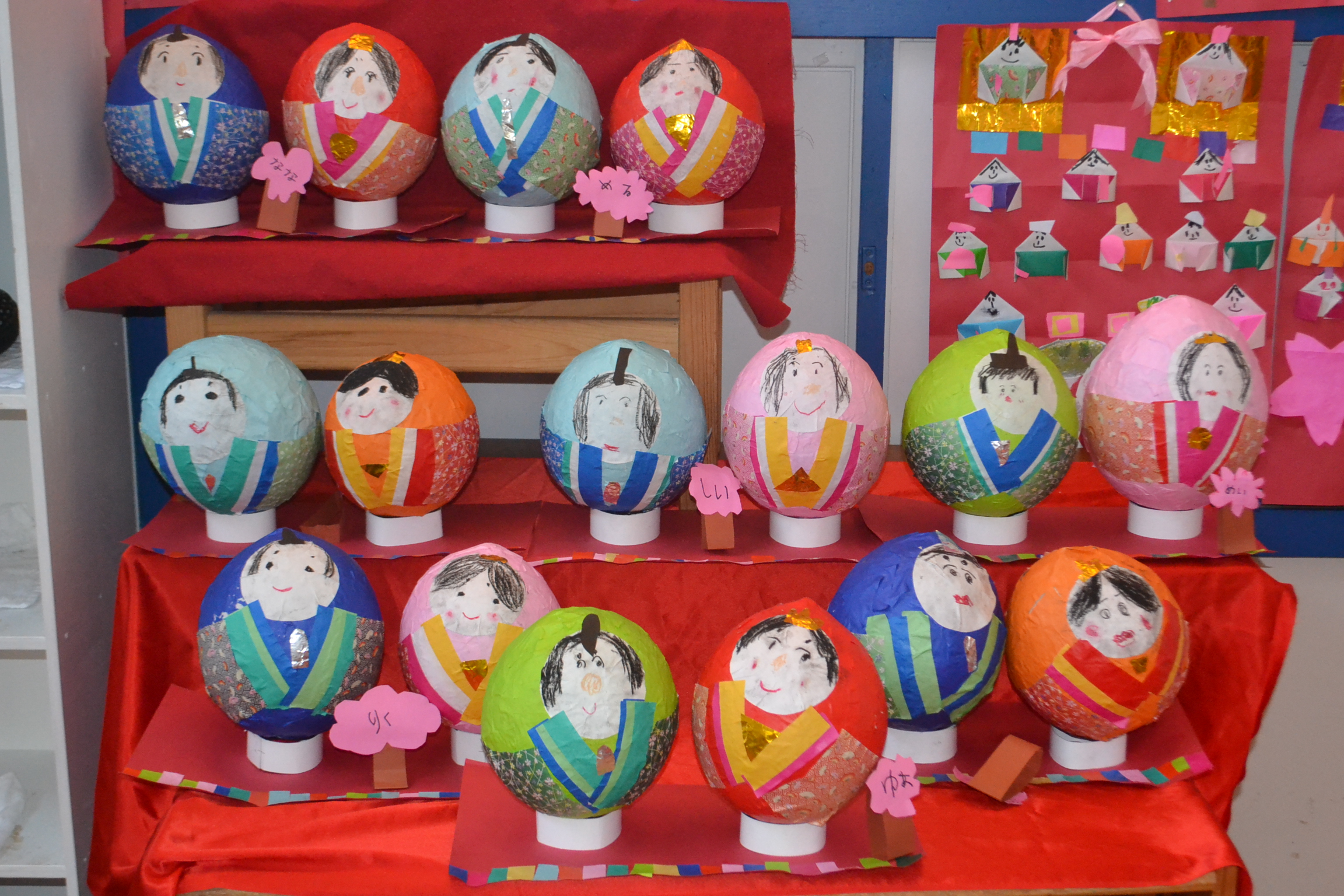 ひな祭り製作🎎南町田・辻堂・あざみ野にある保育園キッズアプローチ