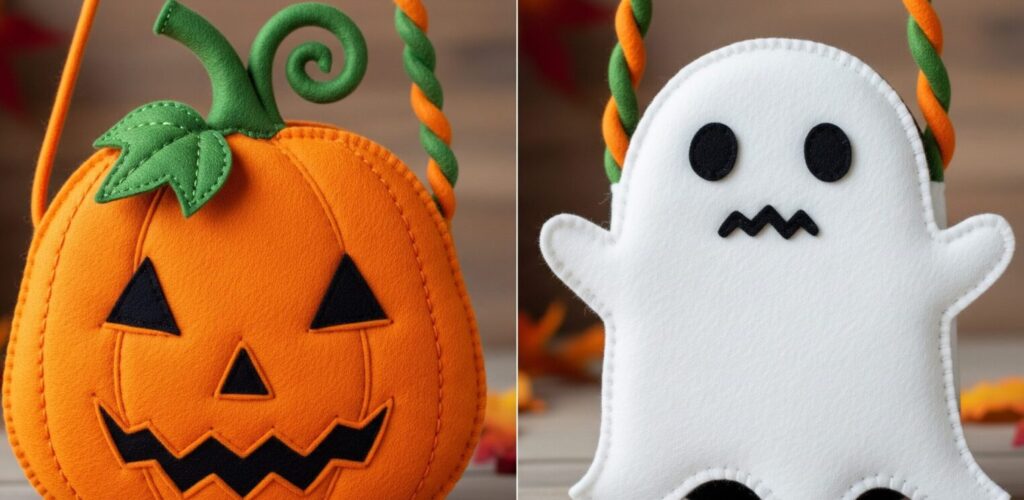 動画付き ハロウィンのバック製作に！可愛いおばけバックチルコレ