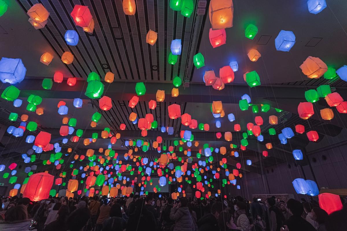 空飛ぶクリスマスツリー ～Lantern Night 2023～ : 大阪南港ATC