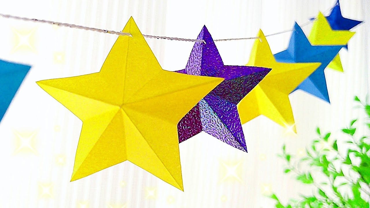 特集企画 折り紙で子どもと作る簡単かわいい手作り七夕飾り☆難易度別作り方アイデア12選 ASOPPA！レシピ - あそっぱ