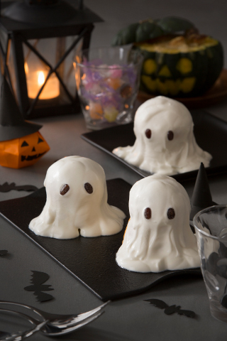 ハロウィン・おばけ 4個入柳月 りゅうげつ