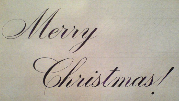 クリスマスのミニカードの書き方医の書き方動画