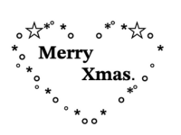メリークリスマスロゴ 透過イラスト無料イラスト・フリー素材なら「イラストAC」