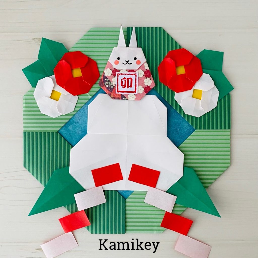 1月 折り紙 お正月リース 立体・オブジェ 香 KOH通販 10325045Creema クリーマ