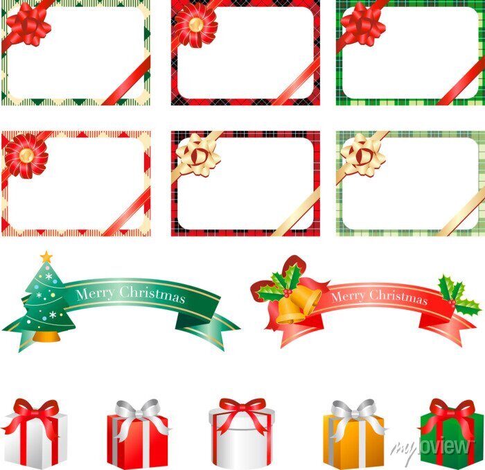 クリスマス・サンタクロースフレーム・飾り枠無料イラスト素材素材ラボ