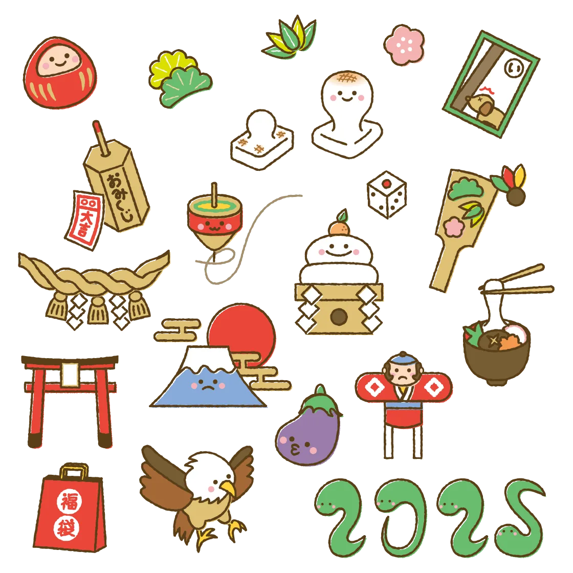 年賀状に使える！｢お正月イラスト｣の描き方🎍 ⁡ちょこっとイラスト講座🐲⁡ 本日は、ちょこっとかわいい簡単に描けるお正月イラストの描き方をご紹介します！⁡ ちょっとしたポイントをおさえるだけでぐっと簡単に 可愛く描けるのでぜひ描いてみてくださいね