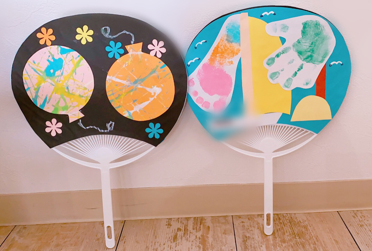 うちわ 夏・祭り・2種 の無料フリーイラスト咲くっとイラスト さくっといらすと