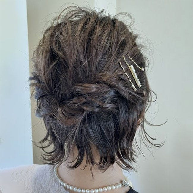 30代40代向け！「ボブヘア」のハーフアップアレンジ集 読者SNAP付きVERY