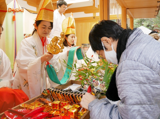 出雲大社参拝 天然瑪瑙 一眼天珠 天然石 運気アップ効果のシェル皿付き