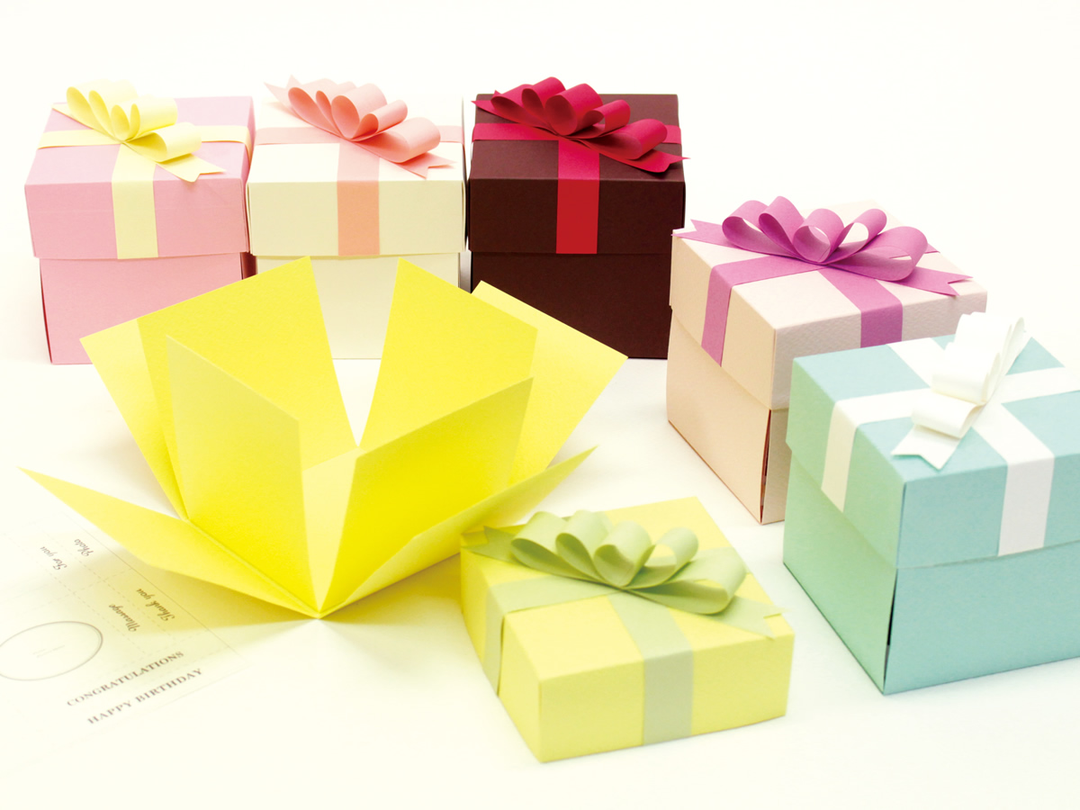 プレゼントボックスを作ってみよう！ - サンワダイレクト 手作り広場