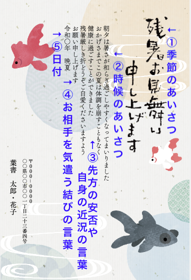 暑中見舞いは、いつまで？選ばれる女性になるために〜☆