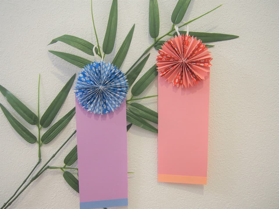 七夕飾り☆ かわいい！ 簡単 ！』作り方や飾り方をご紹介します