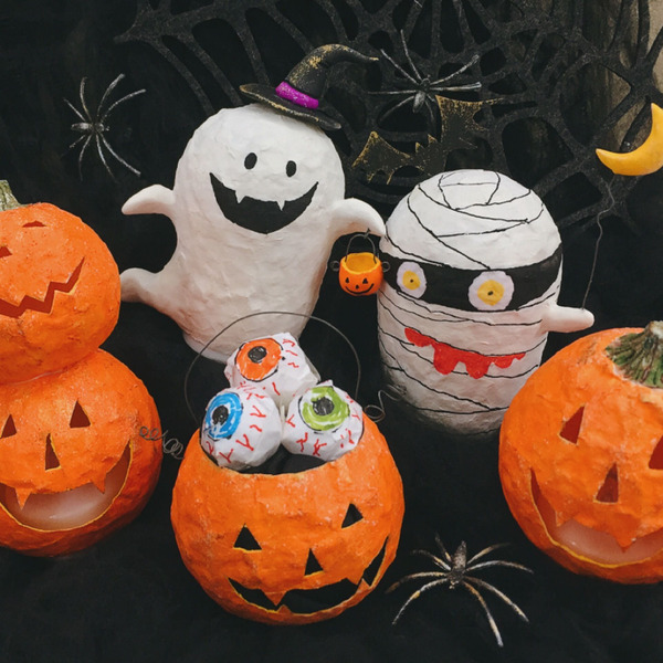 ハロウィンパーティーに！風船ゴーストの作り方│koshirau 拵う こしらう