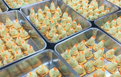 クリスマスに！ポテトサラダツリ