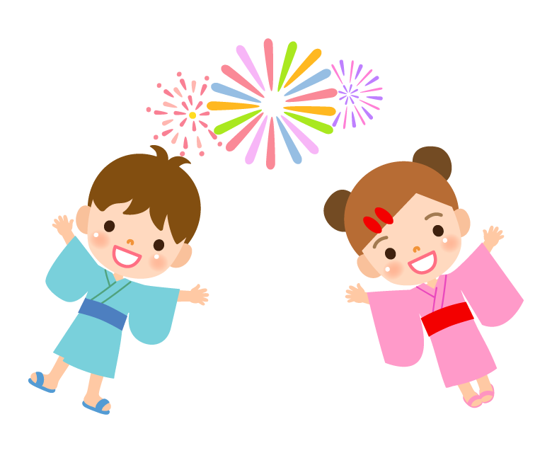 花火 浴衣イラスト無料イラスト・フリー素材なら「イラストAC」