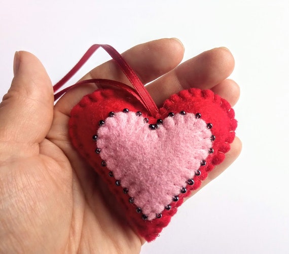 フェルトのバレンタイン。ちいさいもの